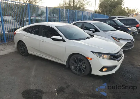 2021 Honda Civic Sport z USA, uszkodzony, nr VIN 2HGFC2F80MH543281